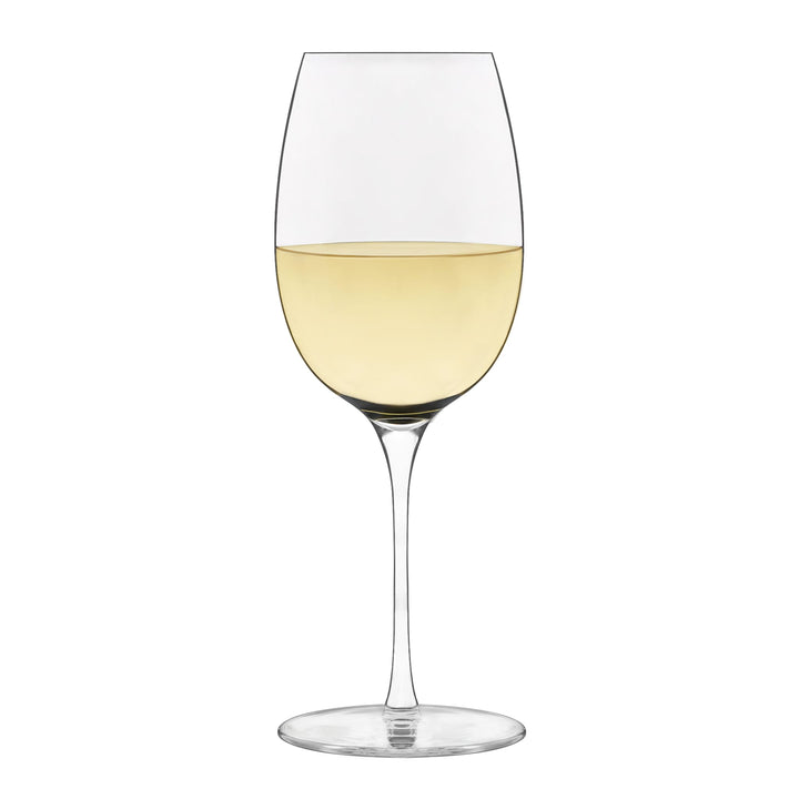 Libbey Signature Kentfield Classic White Wine Glasses, 13.25 ounce, Set of 4