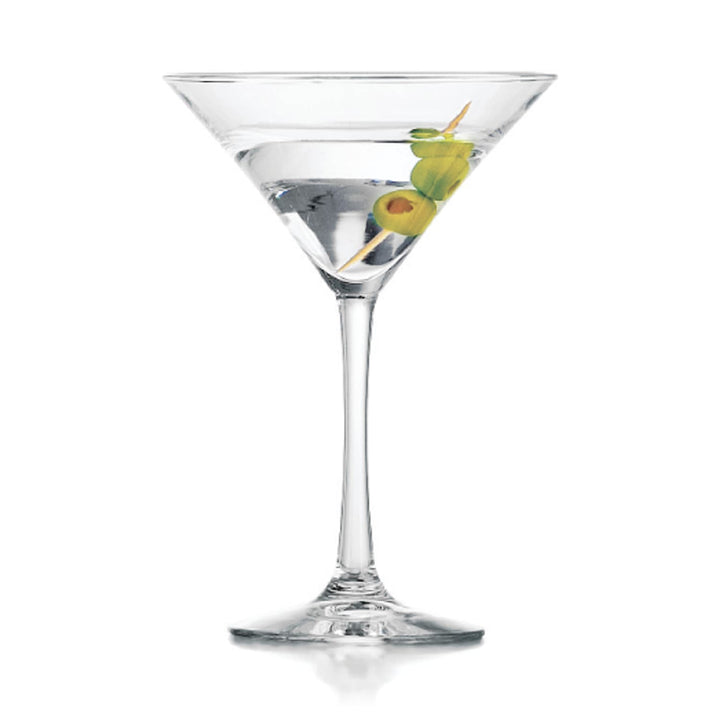 Mix up classic martinis and new creations in this traditionally triangular-shaped glass