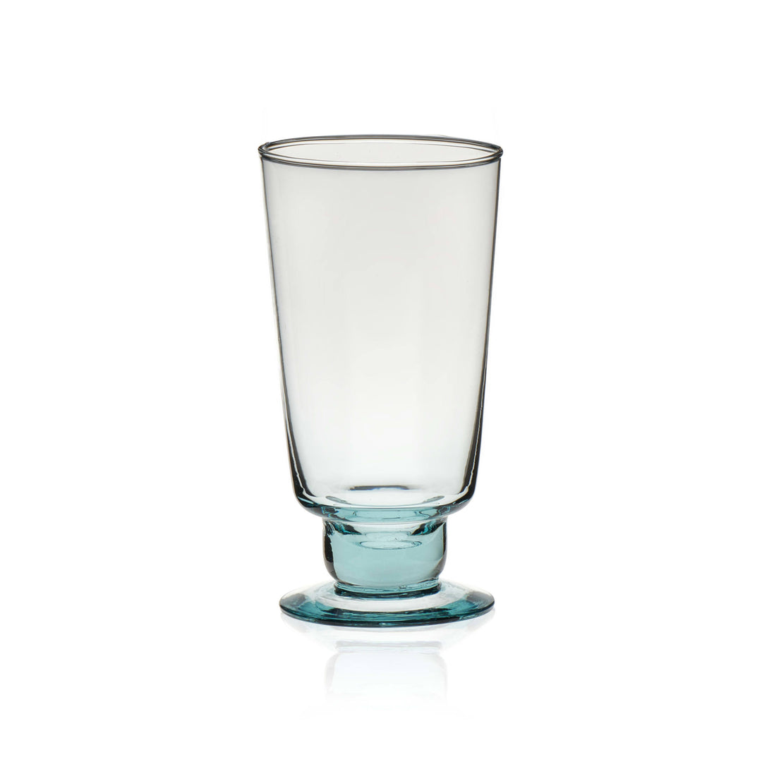Libbey Prologue Luna Recycled Handblown Goblet Glasses, Set of 4