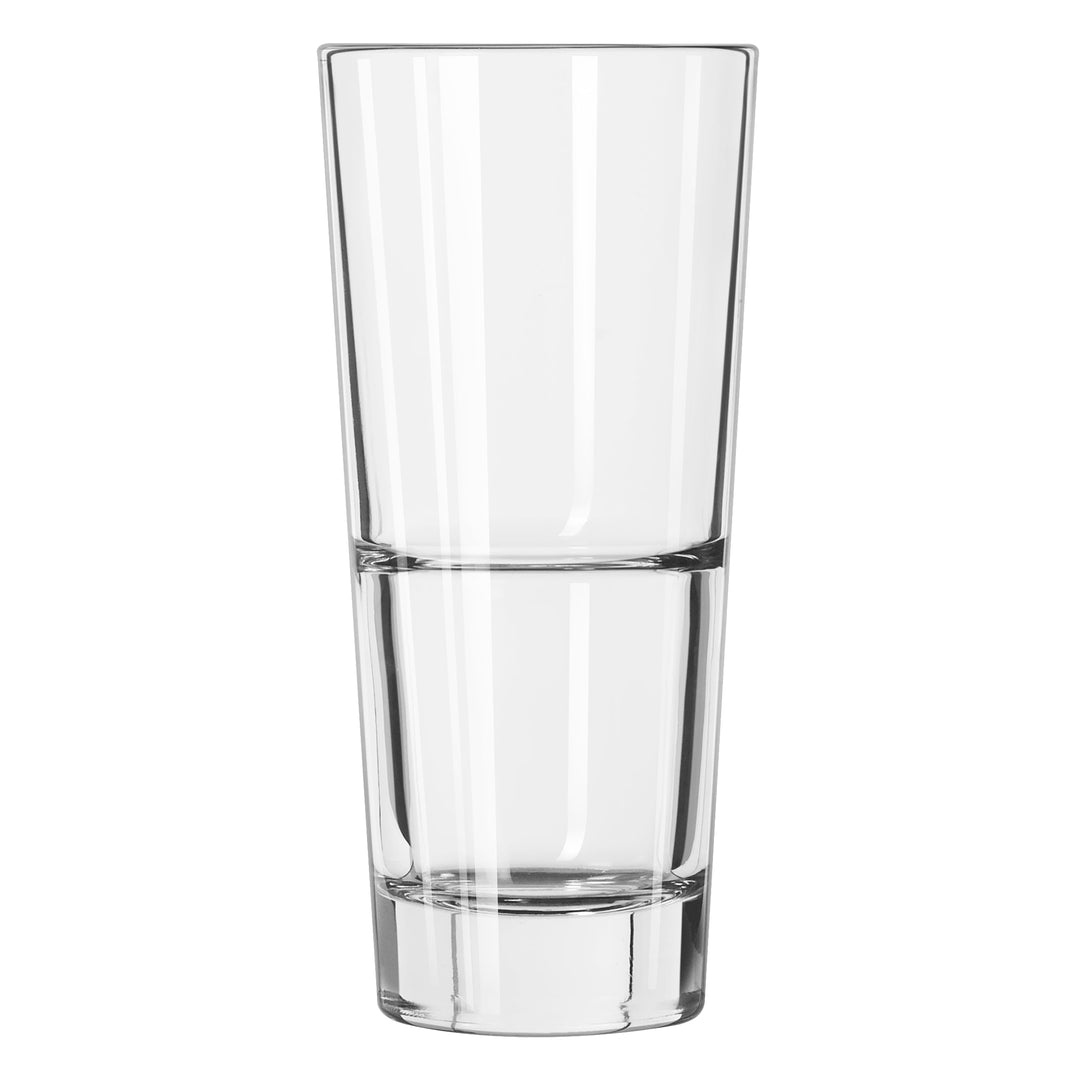 Includes 12, 16-ounce stacking cooler glasses (3.25-inch diameter x 7-inch height)