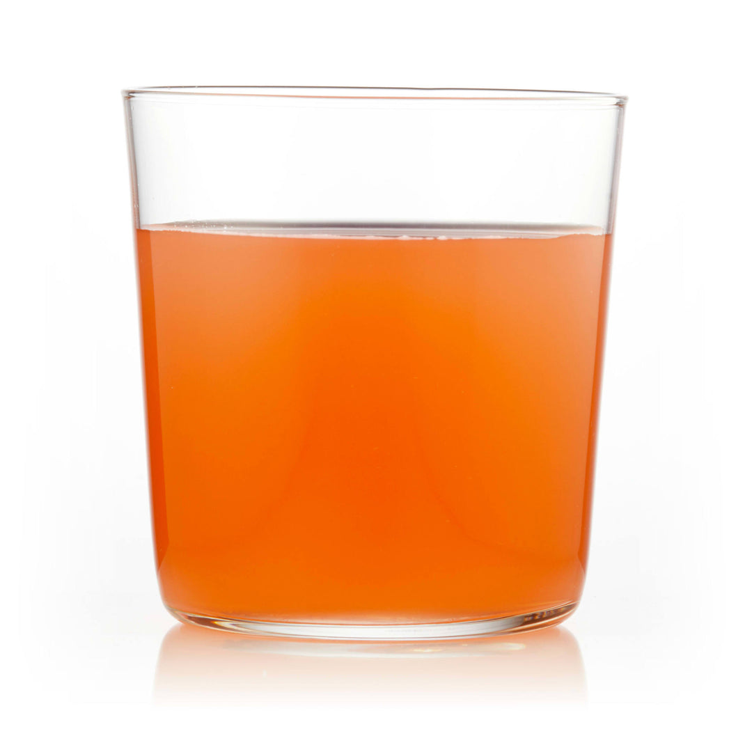 Sleek, minimalist rocks glass allows any drink to shine