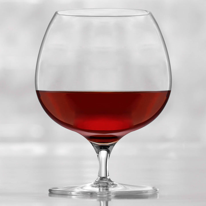 Set includes 4, 16-ounce brandy glasses