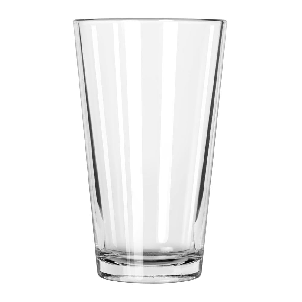 All-purpose mixing glass has large capacity for cocktails, beer, water and soda.