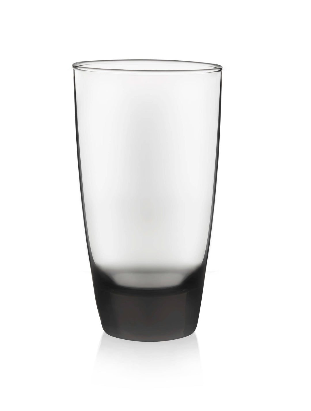 Includes 12, 18-ounce smoked cooler glasses