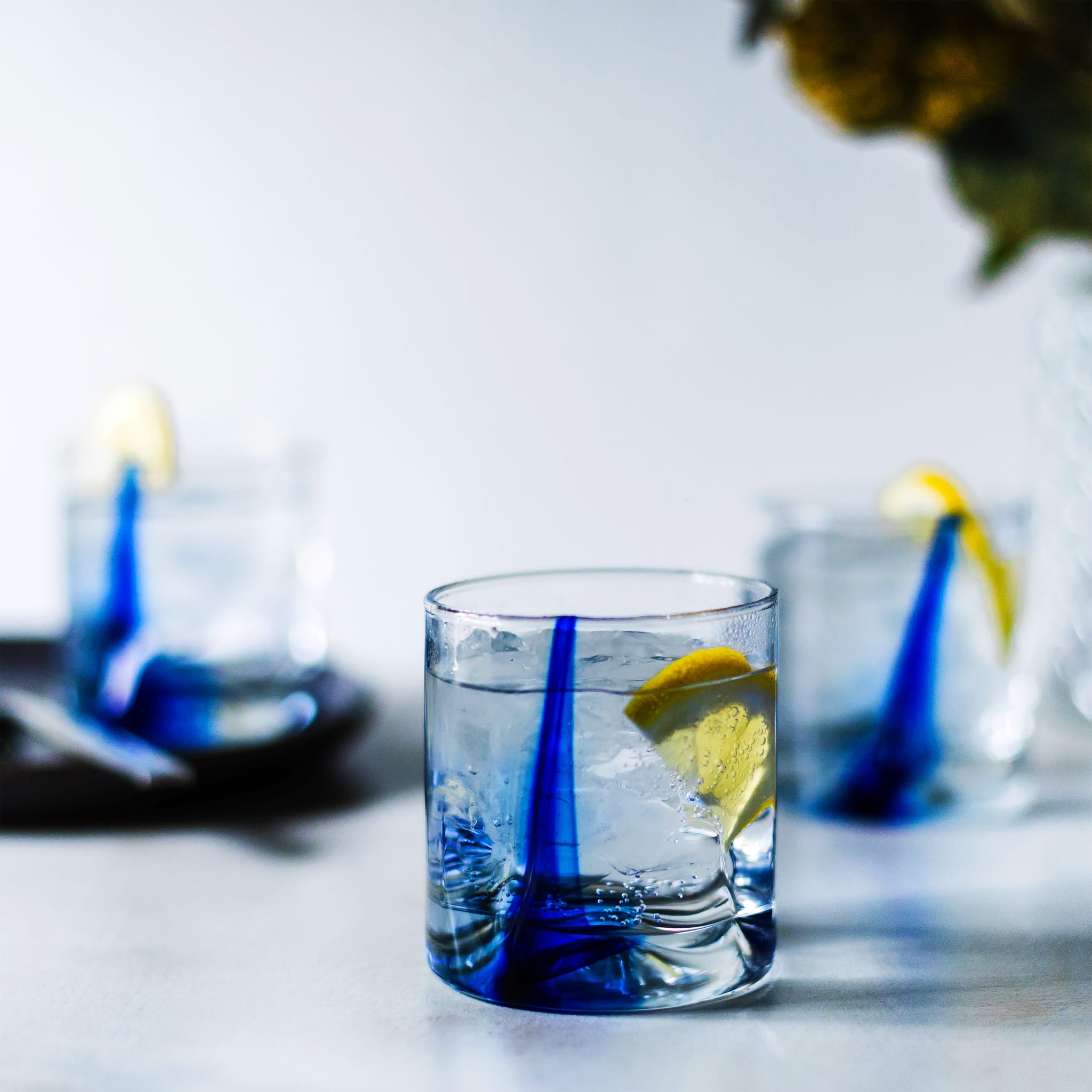 Vintage Libbey Rocks Glasses, Set of 6, Blue Banded/Stripe Glasses, 8 0z sold Glasses, Barware, Drinkware, Kitchen n Dining