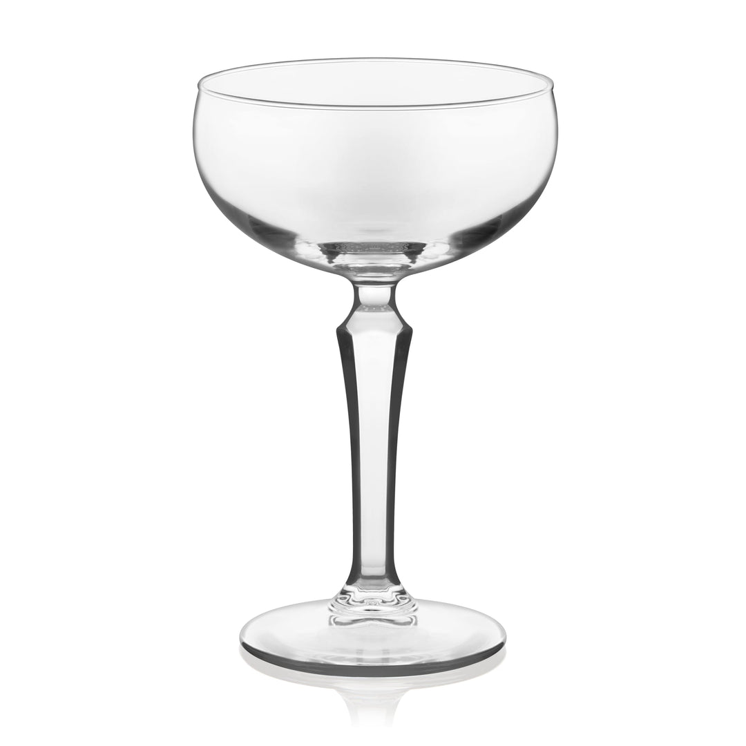 Libbey Capone Speakeasy Coupe vasos de cóctel, 8.6 onzas, juego de 4