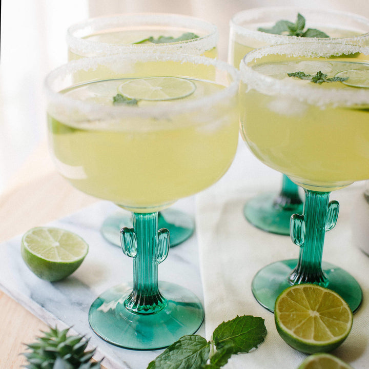 Proper care and handling of your Libbey Cactus Margarita Glasses will help preserve them for years to come; please refer to the Libbey website for full instructions