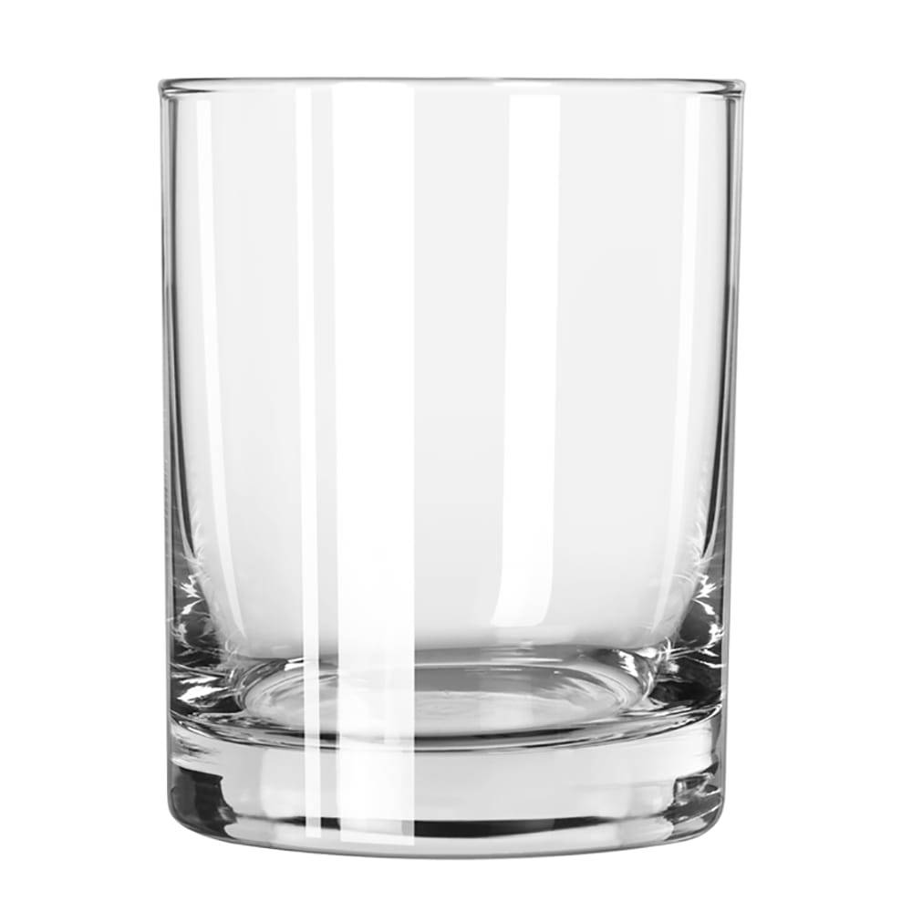 Double Old Fashioned glass has heavy base for added stability