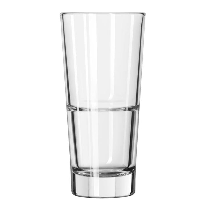 Includes 12, 12-ounce beverage glasses (3-inch diameter x 6.25-inch height)