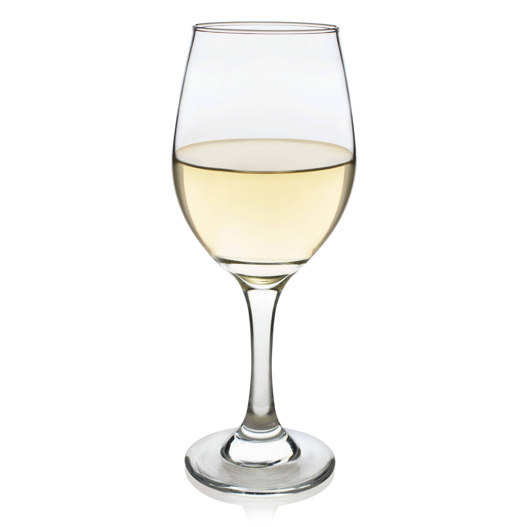 Classy, yet casual teardrop shape emphasizes your favorite wine's natural taste and aroma