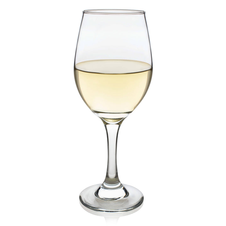 Classy, yet casual teardrop shape emphasizes your favorite wine's natural taste and aroma