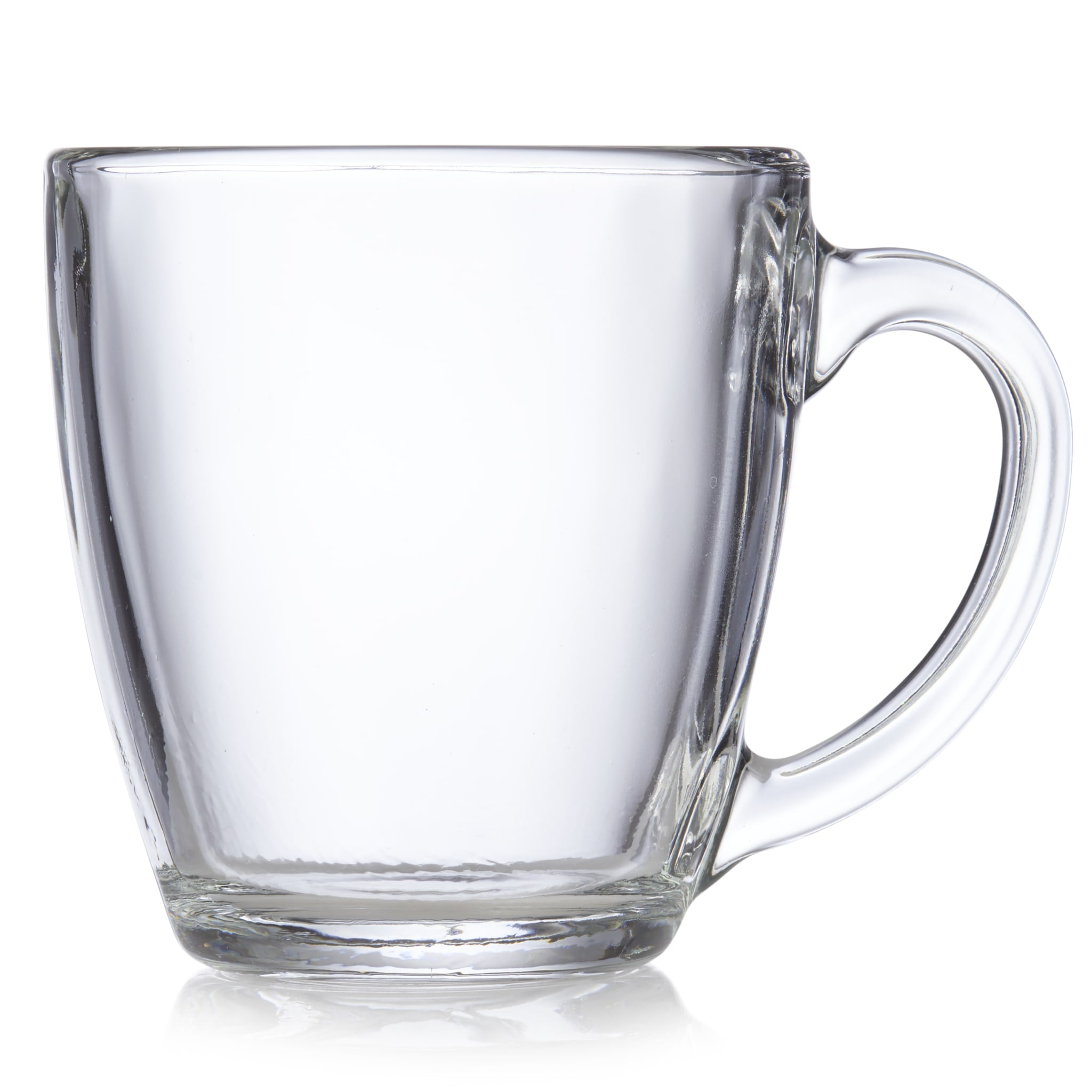 Glass outlet mug