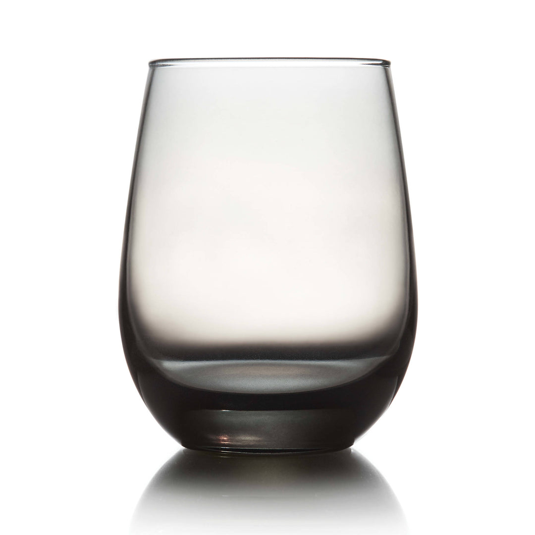 Add color and a higher price point to your wine and water service with a colorful stemless option