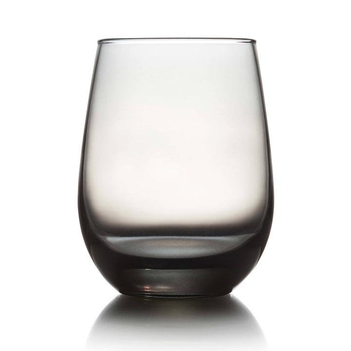 Add color and a higher price point to your wine and water service with a colorful stemless option