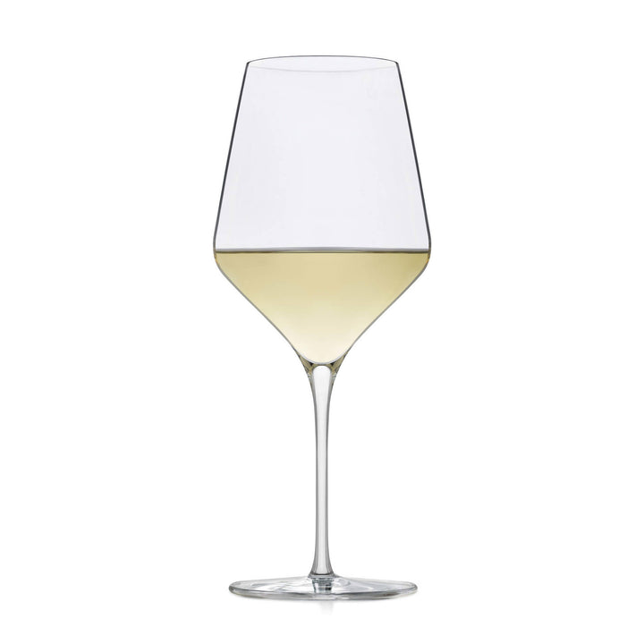Easy-to-hold and swirl set of four 20-ounce white wine glasses — perfect for Chardonnay, Sauvignon Blanc, Pinot Grigio, Riesling, and more