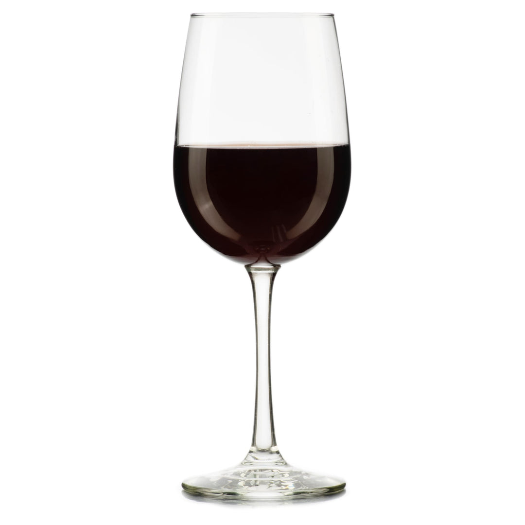 Tall wine glass has all-purpose shape suited to any varietal