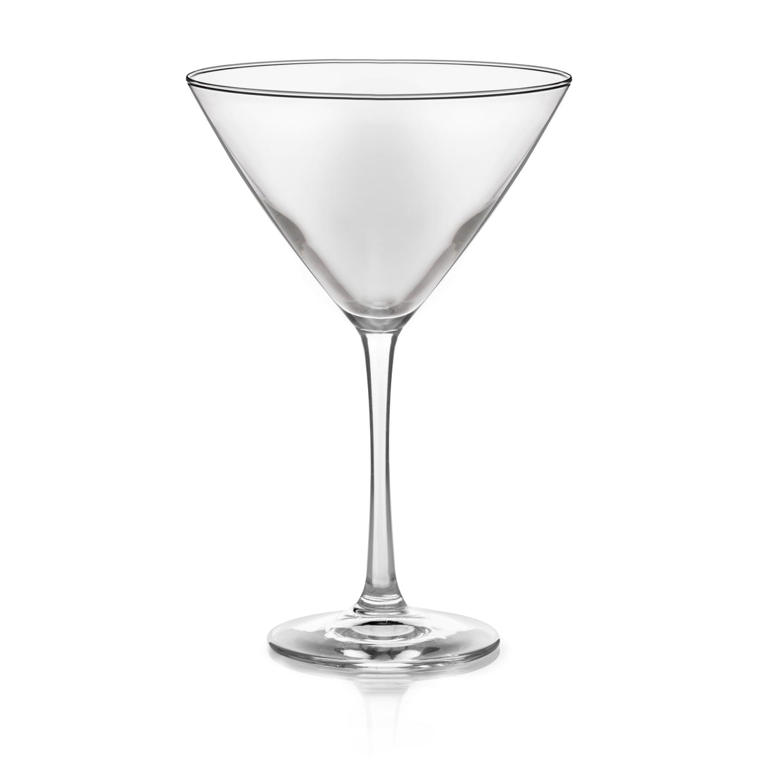 Includes 6, 12-ounce martini glasses