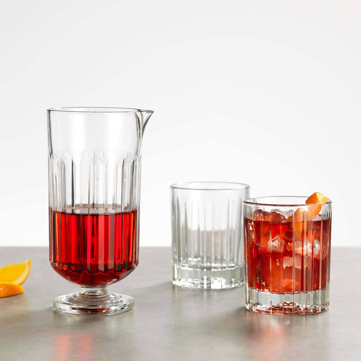 Complete your at-home bar collection with our Flashback Double Old Fashioned glasses