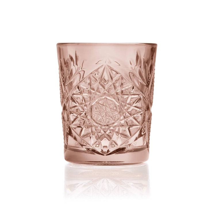 Includes 4, 12-ounce double old fashioned glasses (3.5-inch diameter by 4.1-inch height)