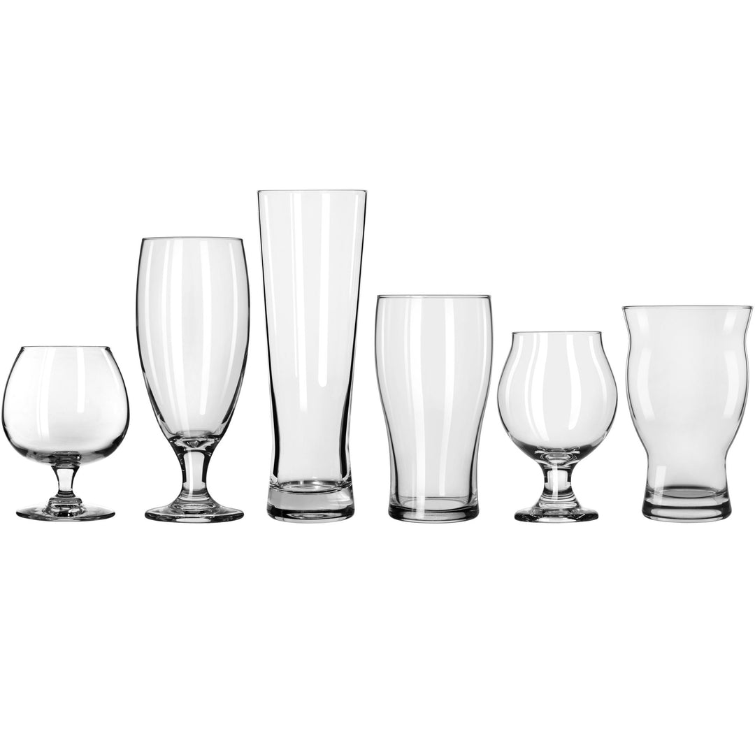 Libbey Craft Brews Assorted Beer Glasses, Set of 6
