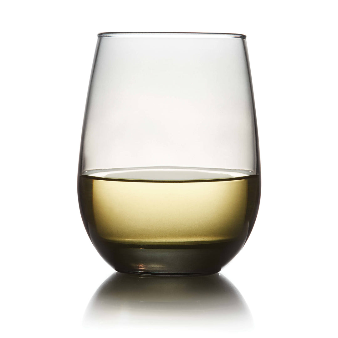 A balanced weight and shape with clean stemless all-purpose design make these comfortable to hold and ideal for wine or any beverage while coordinating with existing glassware