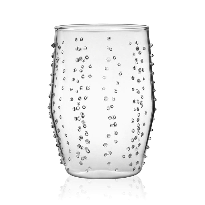 Libbey Prologue Nymph - Vasos de vaso hechos a mano, transparentes, juego de 8