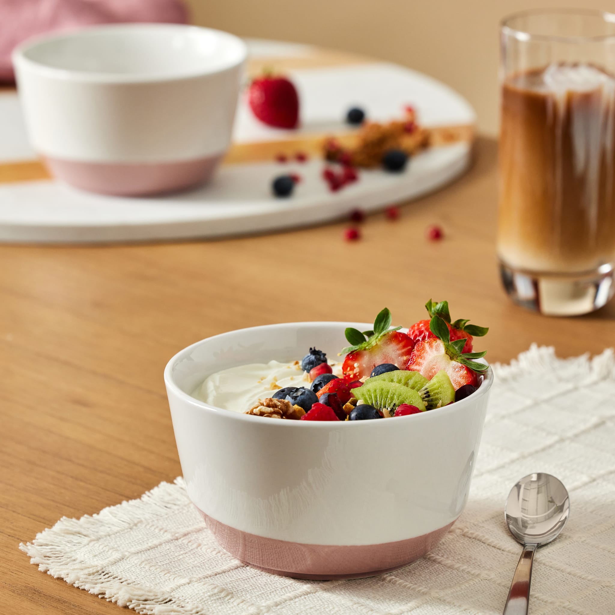 Soup & good salad bowl set