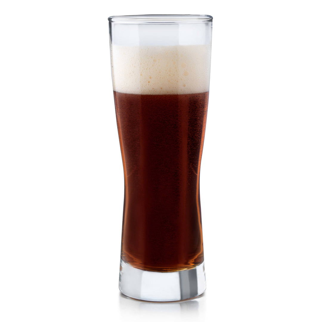 Includes 4, 12.5-ounce beer tumblers (2.7-inch diameter x 7.25-inch height)