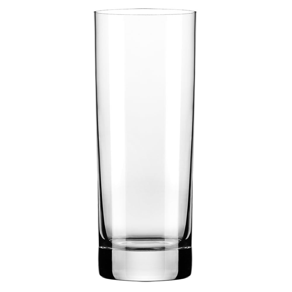 Modern, versatile beverage glasses add sophisticated flair to your tabletop .