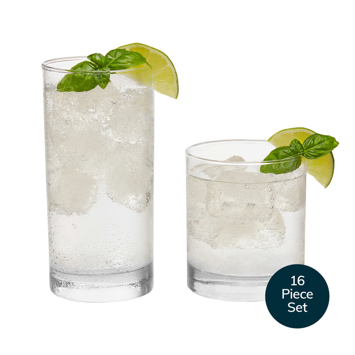 Libbey Province Tumblers and Rocks Glass Set