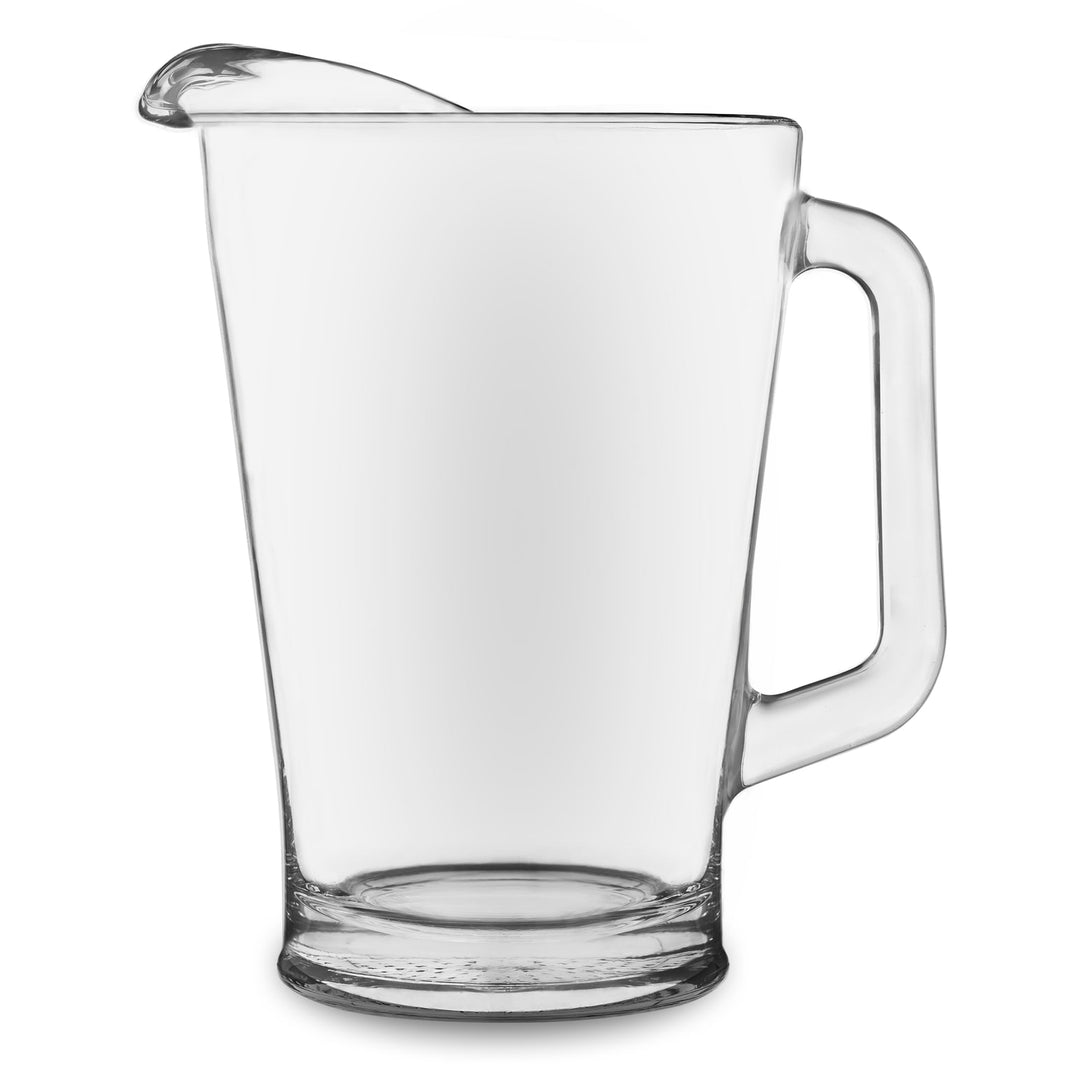 Includes 1, 60-ounce glass pitcher (7.79-inch diameter x 9.23-inch height)