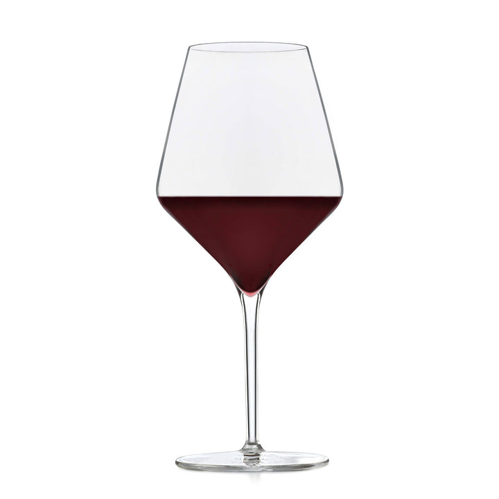 Easy-to-hold and swirl set of four 24-ounce red wine glasses — perfect for Cabernet Sauvignon, Merlot, Shiraz, Zinfandel, and more
