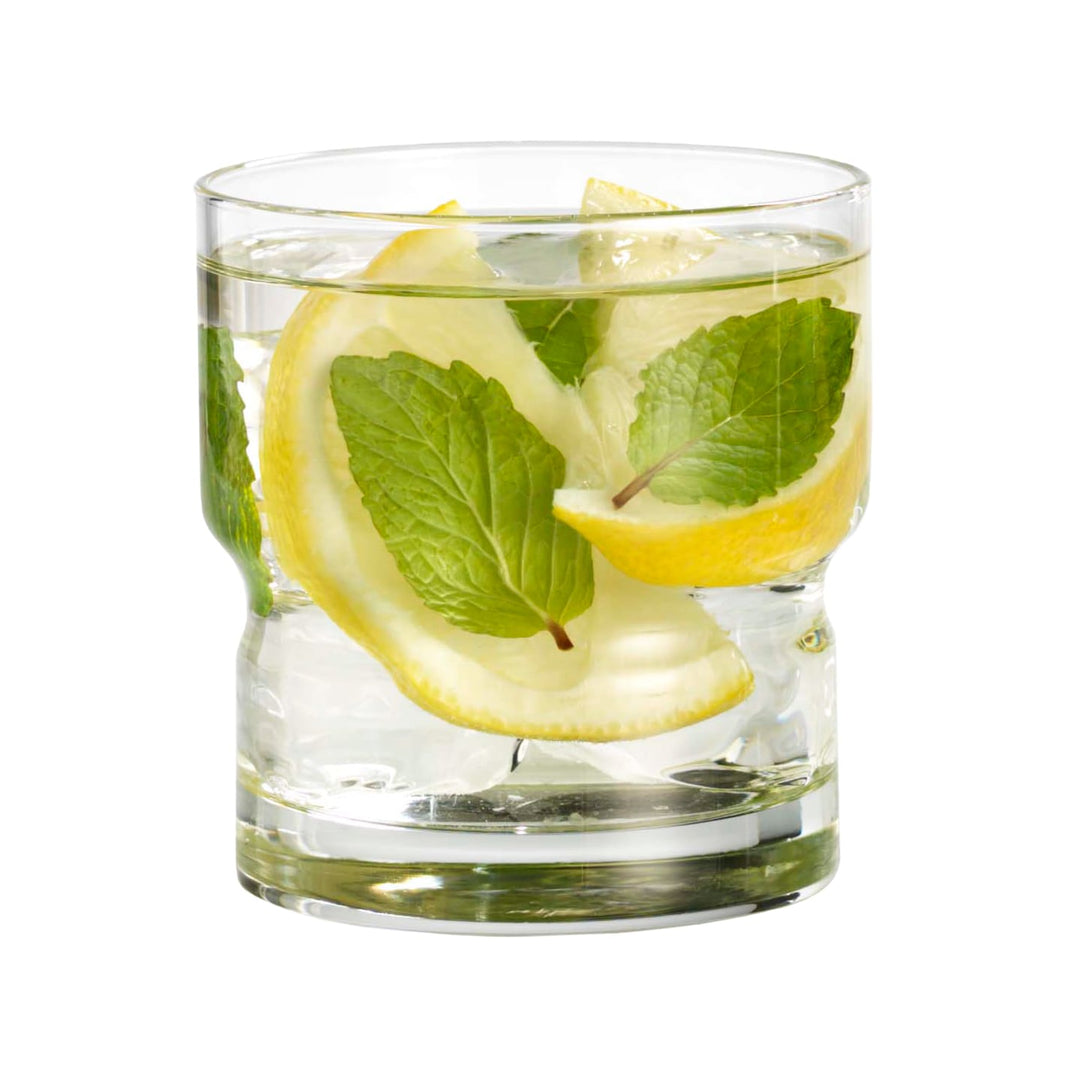 12-ounce double old fashioned glass is ideal for water, juice, cocktails and spirits