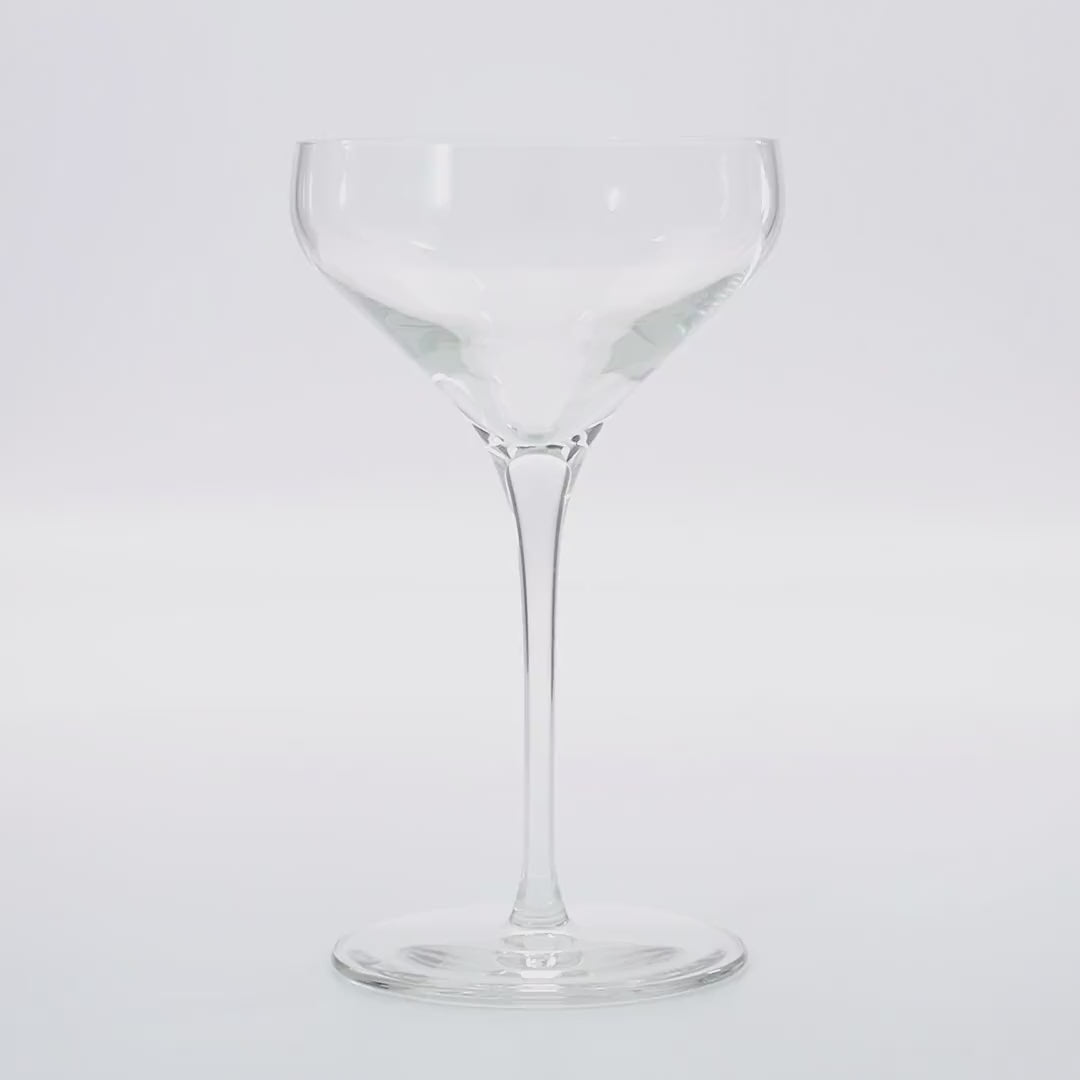 Engraved Tall Cocktail Glasses - Set of Four