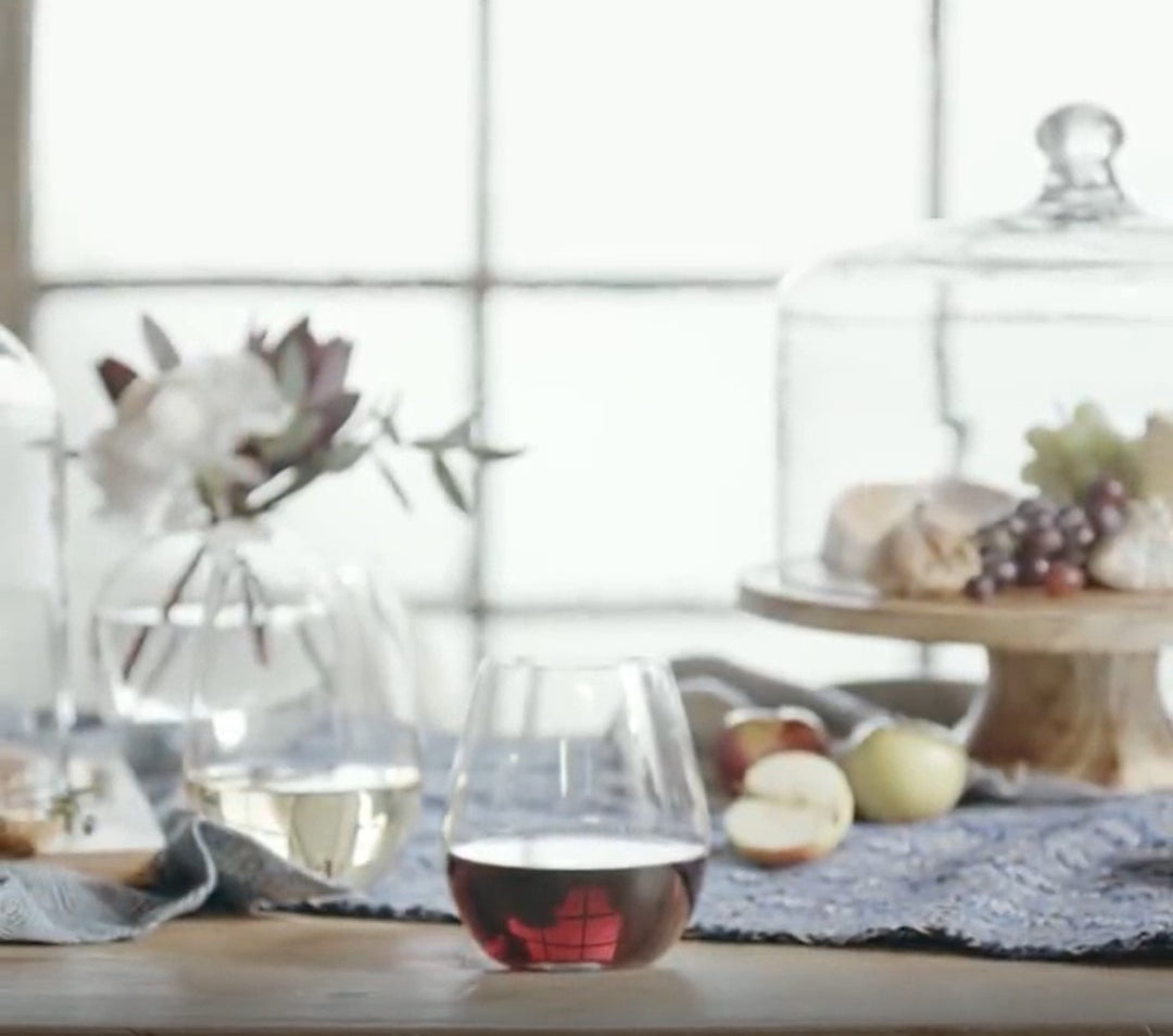 Libbey 12-pc. Stemless Wine Glass Set